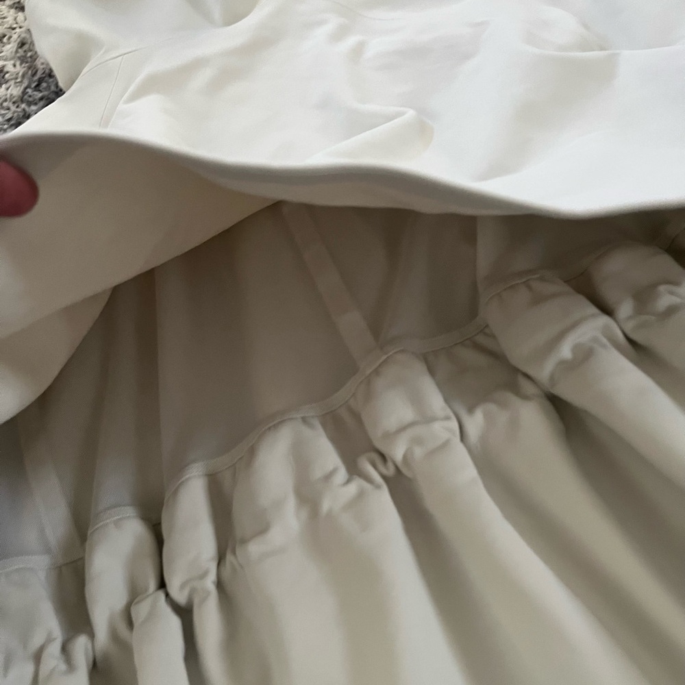 LULULEMON ATHLETICA Women’s RepelShell Cinch-Back Rain Jacket Light Ivory SZ 14 - Picture 10 of 10